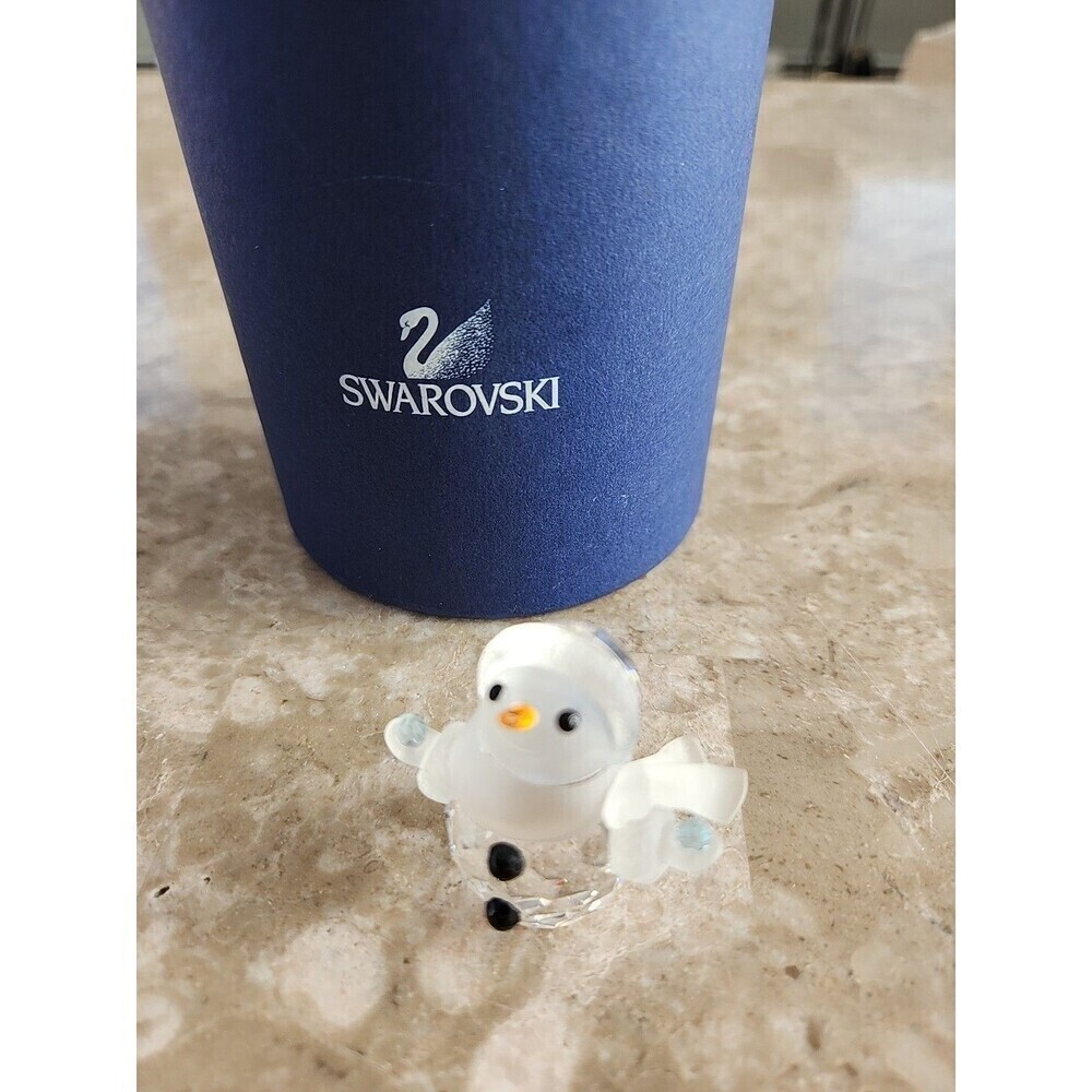 Swarovski Crystal Little Snowman MIB #624572